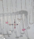9 Stylish And Light Luxury Y2K Style Necklace Set with Geometric Pendant, Alloy Material, Suitable for Everyday Party Wear Or As a Gift to Friends