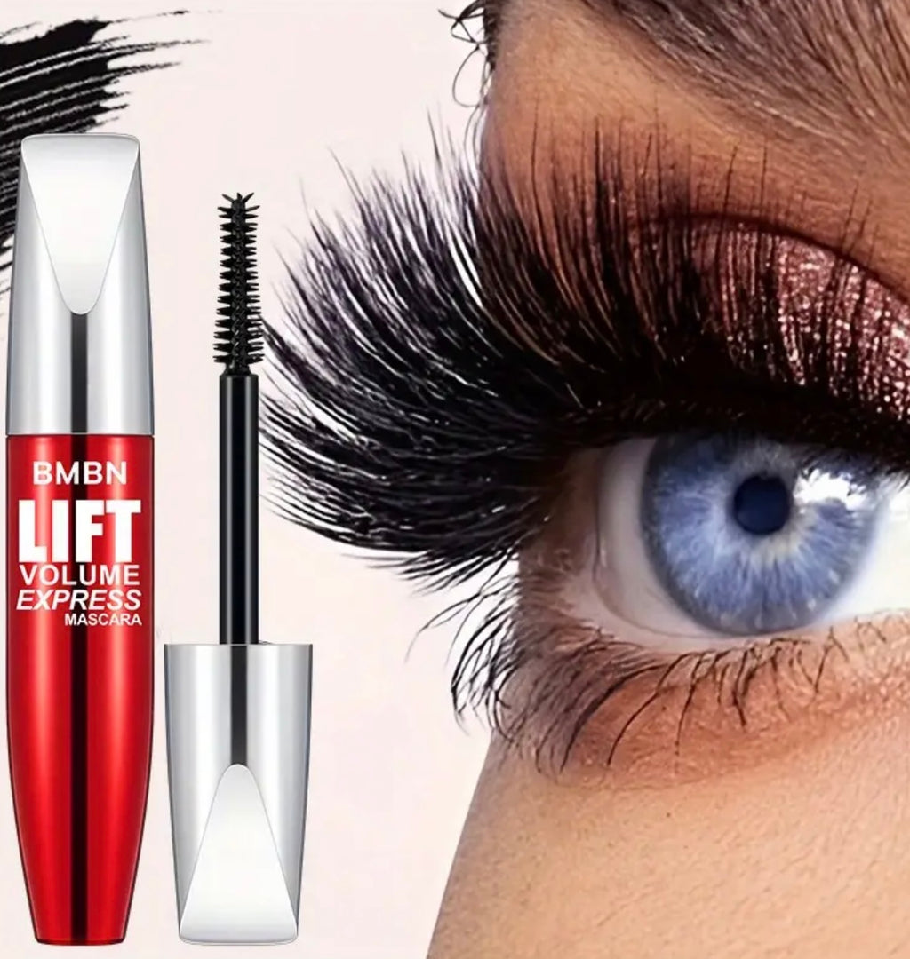 4D Volumizing Mascara - Waterproof, Long-Lasting Black Mascara for Dramatic Volume & Lift, Smudge-Proof Formula with No Clump, Perfect for Everyday & Special Occasions, Mascara Volume And Length, Smudgeproof Makeup,