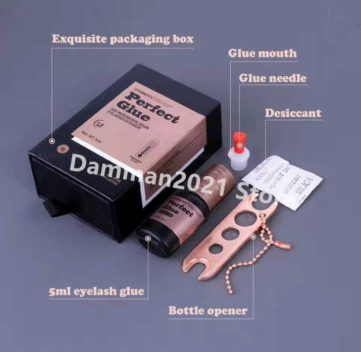 Damman New 5ml Professional Glue for Eyelash Extension 1S Fast Drying Eyelash