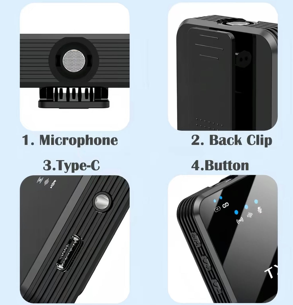 microphone high-end square, stereo radio, Audio Noise, easy to use