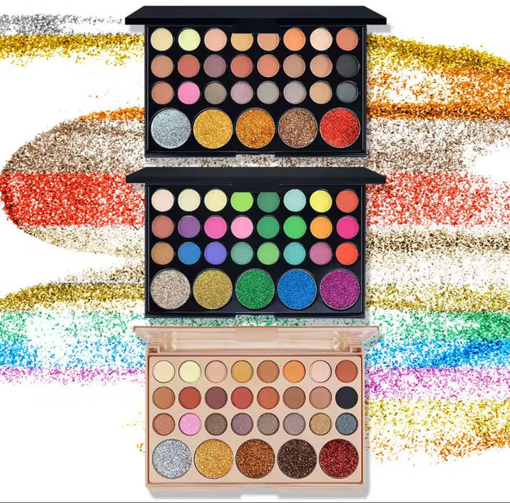 POPFEEL 29-Color Eyeshadow Palette – Versatile Makeup Set with Glitter, Shimmer, and Ma