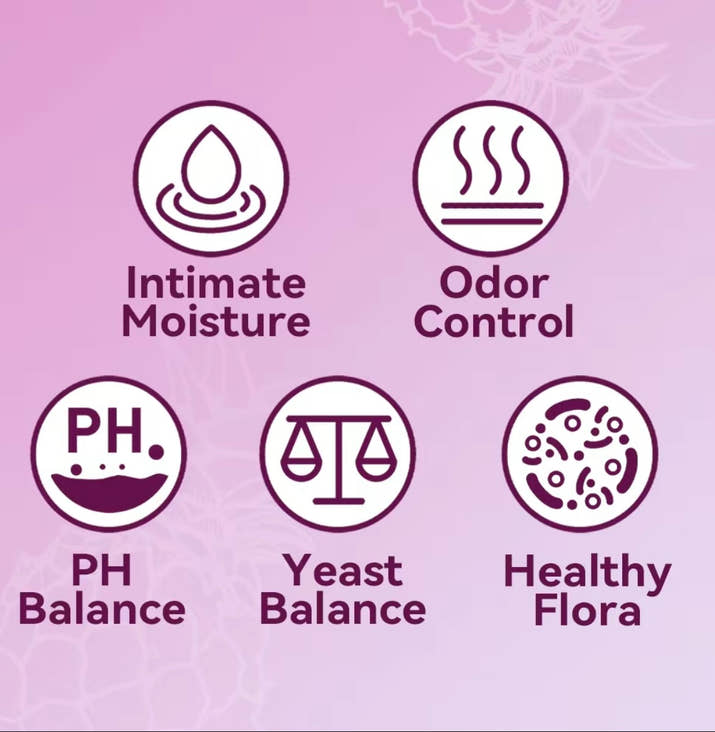 Women’s probiotics Gummies-pineapple flavored supports ph balance and dryness relief