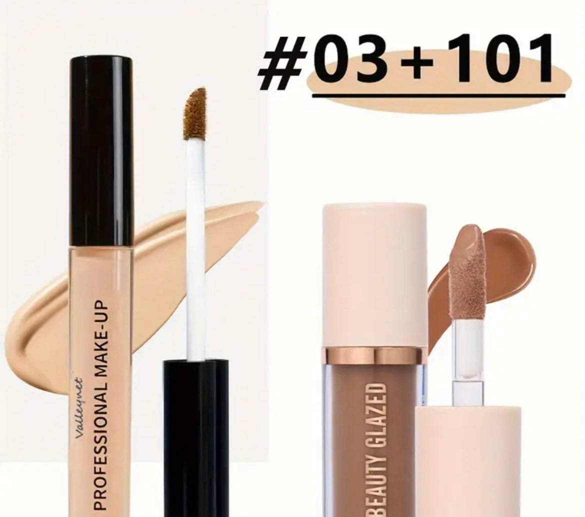 4pcs Perfect Air Cushion Foundation High Coverage Smooth Cream Matte Spray Makeup Set, Suitable for Mature Light Beige Light Beige Natural Color, High End Makeup, Makeup Foundation Full Coverage, Foundation Makeup Set, Cover Up Makeup