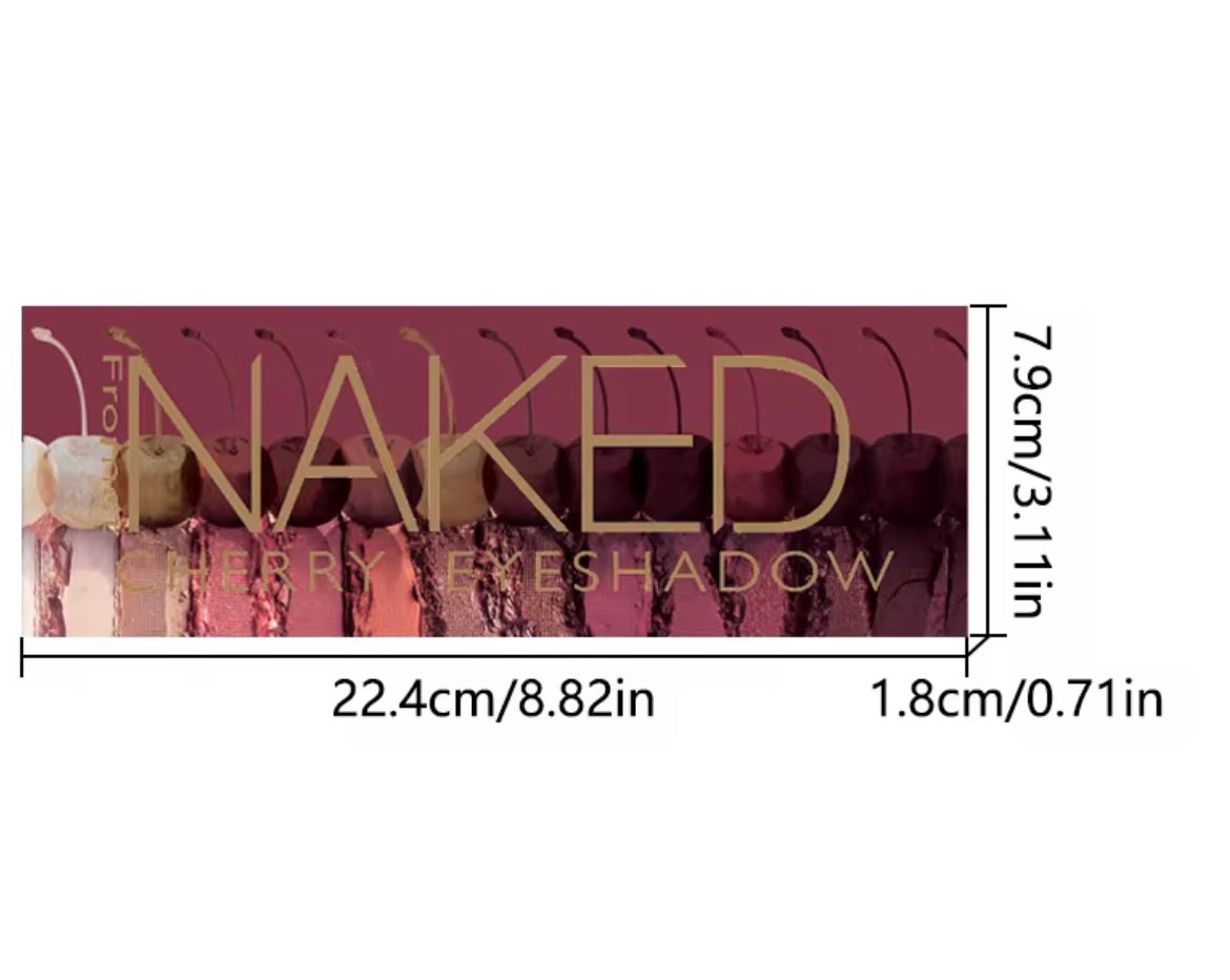 eyeshadow palette, mirror packaging, pearlescent shimmer, stage makeup e