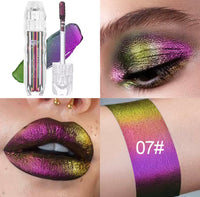 Chameleon Metal Lip Gloss Liquid Lipstick Brightening Long-Lasting Lip Gloss Multiple Colors