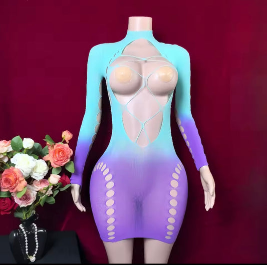 Sexy Women Lingerie High Elastic Bag Hip Bodycon Mini Dress Fashion Beach Wear Party Dress L