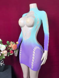 Sexy Women Lingerie High Elastic Bag Hip Bodycon Mini Dress Fashion Beach Wear Party Dress L