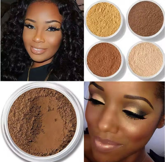 Makeup Loose Setting Powder Matte Mineral Oil-control Long-lasting Face Concealer Finishing