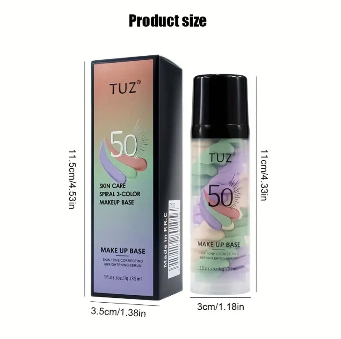 4pcs Tri-color Barrier Cream, A Variety Of Colors Mixed with BB Cream, Long-lasting Moisturizing, Light Texture, Natural Fit, Long-lasting Anti-smudge, Perfect for Travel And Gifts!