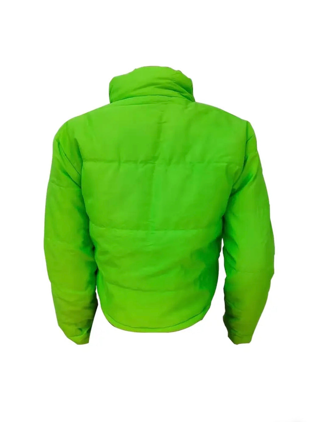 Nice fitted Neon Green Puff Jacket