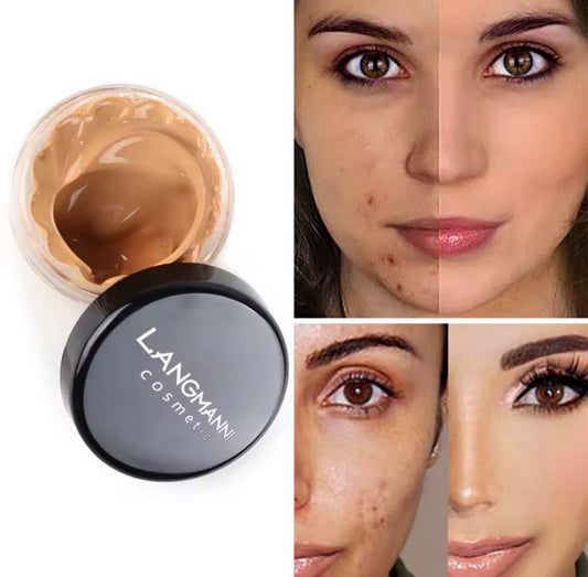Langmanni concealer Repairing Cream Moisturizing and brightening skin tone lasting and smooth