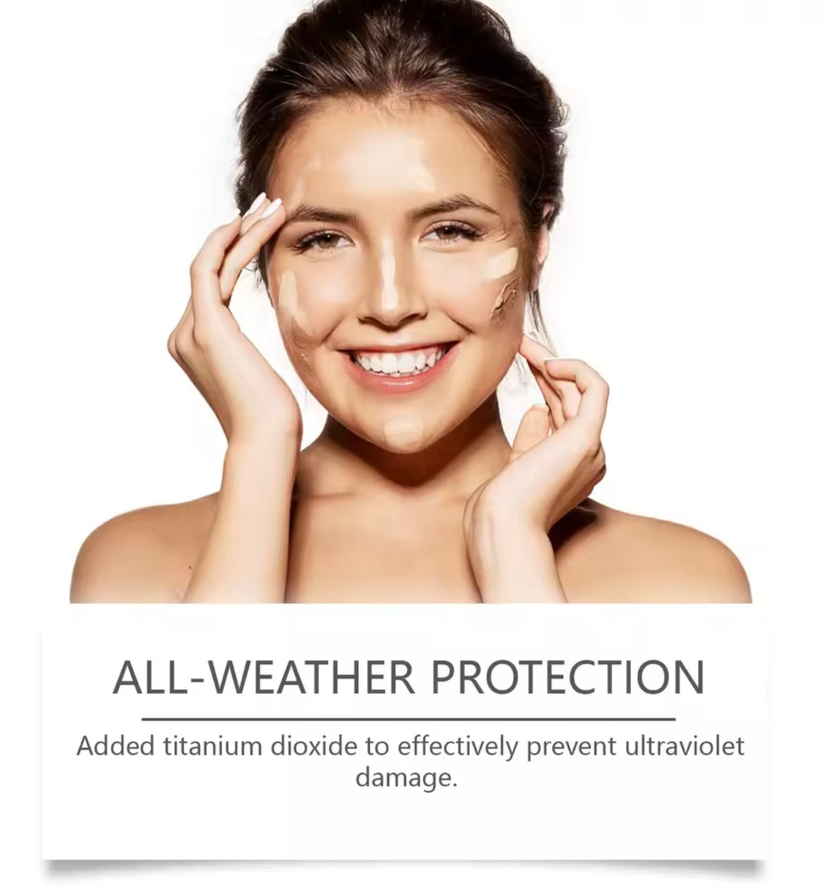 Foundation Concealer Improve Skin Elasticity Brighten Complexion Not Easy Remove