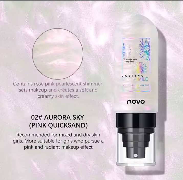 2pcs Long-Lasting Makeup Setting Spray - Matte Finish, Oil Control, 12H Lock Makeu