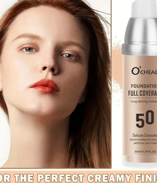 4pcs Perfect Air Cushion Foundation High Coverage Smooth Cream Matte Spray Makeup Set, Suitable for Mature Light Beige Light Beige Natural Color, High End Makeup, Makeup Foundation Full Coverage, Foundation Makeup Set, Cover Up Makeup.