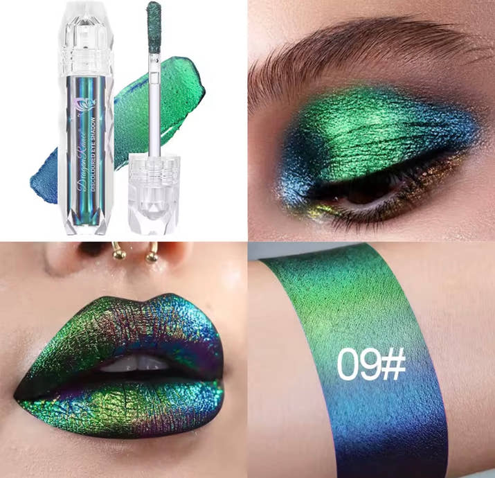 Chameleon Metal Lip Gloss Liquid Lipstick Brightening Long-Lasting Lip Gloss Multiple Colors