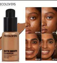 Long-Lasting Waterproof & Oil-Control Foundation Concealer Base Cream - Full Coverage (Buildable), Matte Smooth Finish, All Light Beige Types (Including Sensitive), with Dropper Cap - Darker shades for Dark Circles & Flawless Base - Everyday & Special Eve