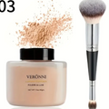 Luxurious Setting Powder, Long-Lasting Loose Powder, Creates a Smooth, Flawless Finish, Oil-Controlling Matte Finish, Long-Lasting, Waterproof, Non-Clumpy Formula, Suitable for All Light Beige Tones, Illuminates, Contours - Perfect Everyday Look