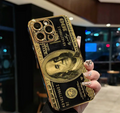 Phone Case - High-End Quality! A Gold-Plated Phone Case with Classic Elements And Creative Designs, Featuring UV Printing, Wear-Resistant And Anti-Slip Properties, Made from PC Material, Compatible with Various Iphone Including 17/16/15/14/13/12/11.
