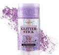 Luxfume Glitter Stick - Micro-Fine Face & Body Glitter | Shimmering High-Shine Finish, Dries Clear & Not Sticky | for Hair & Wigs Too