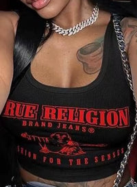 s Y2K Cropped Tank Top Sexy Graphic T-Shirt Fashion Printed Sweatshirt Streetwear Summer 2025 Trendy Tees