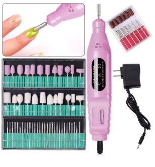YIKOOLIN-6 in 1 electric nail drill kit, manicure polisher, portable nail file, nail drill equipment
