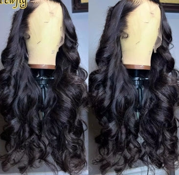 200 Density Body Wave Lace Front Wigs Human Hair Transparent Lace Frontal Wigs For Women 13x6 13x4 Human Hair Wigs