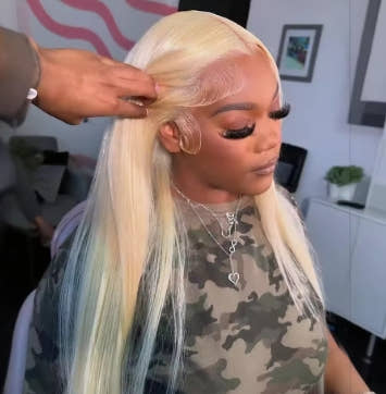613 HD Lace Frontal Wig Blonde 13x6 HD Transparen Colored Straight Human Hair Wigs 13x4 HD Lace Frontal Wig For Black Women