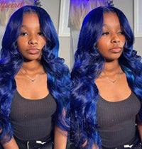 99j burgundy 13x6 Lace Front Human Hair 200 Density Body Wave 13x4 30 36 Inch Red Colored Lace Frontal Wigs Brazilian For Women