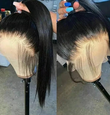 30 Inch 360 Full Lace Front Wigs Human Hair Straight 13x6 Hd Lace Frontal Wig 250 Density 100% Real Human Hair For Women