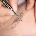0.008mm Ultra-Thin Eyebrow Pencil, Long Lasting, Smudge-Proof, Waterproof, Sweatproof, Highly Pigmented, Easy to Apply, Liquid Eyebrow Pencil