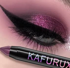 24 Colors Pearly Glitter Eyeshadow Eyeliner Waterproof Pencil Matte Eye Shadow Nude Eye Makeup Glitter Highlighter Pen Tool