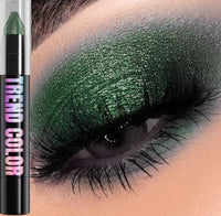 24 Colors Pearly Glitter Eyeshadow Eyeliner Waterproof Pencil Matte Eye Shadow Nude Eye Makeup Glitter Highlighter Pen Tool