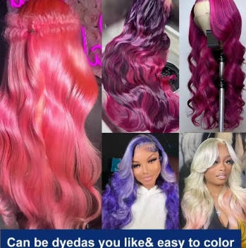 Wiggogo Body Wave 613 Hd Lace Frontal Wig 13X6 13X4 30 38 Inches Blonde Transparent Lace Front 100% Human Hair Wigs For Women