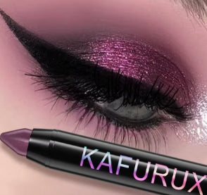 24 Colors Pearly Glitter Eyeshadow Eyeliner Waterproof Pencil Matte Eye Shadow Nude Eye Makeup Glitter Highlighter Pen Tool