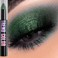 24 Colors Pearly Glitter Eyeshadow Eyeliner Waterproof Pencil Matte Eye Shadow Nude Eye Makeup Glitter Highlighter Pen Tool