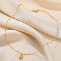 Stainless steel love heart necklace for women, new fashion 2023, lip chain, simple pendant, necklace, jewelry, gift, wholesalers
