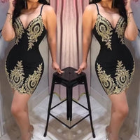 Summer Party Sexy Halter Dress Mini Sleeveless Fitted Dress with Low Neck and Halter Back
