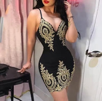 Summer Party Sexy Halter Dress Mini Sleeveless Fitted Dress with Low Neck and Halter Back
