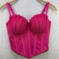 Y2k Top Women Clothing Sexy Tops Camis Tees Fashion Clothes Corset Streetwear Party Club Underwear Bustiers Slimming Lingerie