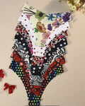 7pcs - Women's Panties with Floral, Star & Heart Prints and Butterfly Patterns Autumn/Winter Vintage Print Sexy Seamless Smooth Breathable Comfortable Underwear