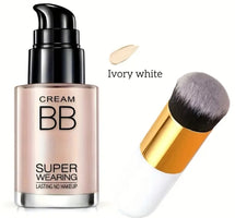 3pcs Liquid BB Cream Liquid Foundation - Ultra-Durable, Long-Lasting Flawless Makeup, Moisture Barrier, Medium Coverage, Suitable for All Light Beige Types