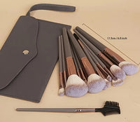 15pcs Valentine's Day Gift Set - Complete Makeup Brush Set - High-quality Synthetic Eyeshadow Powder Foundation Face Blending Blush Brush