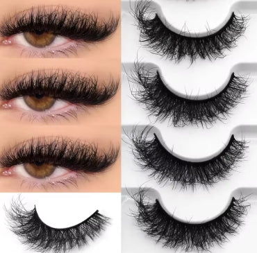 Fluffy Cat Lashes Cay Eye Lashes