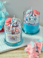 Cotton Candy Dessert Candle, Candy Candle, Food Candle