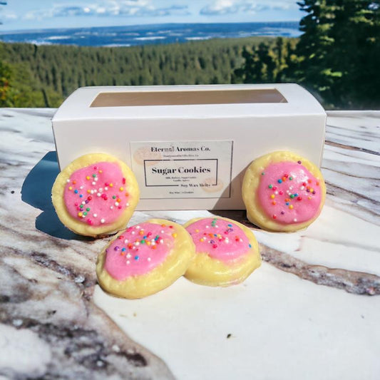 Sugar Cookie Wax Melts Wax Melt | Mini Iced Sugar Cookie Gift Candle