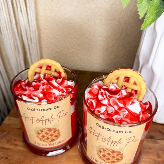 Baked Apple Pie Whipped Scented Soy Wax Candle