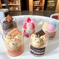 Ice Cream Candle Realistic Dessert Soy Wax Candle Collection